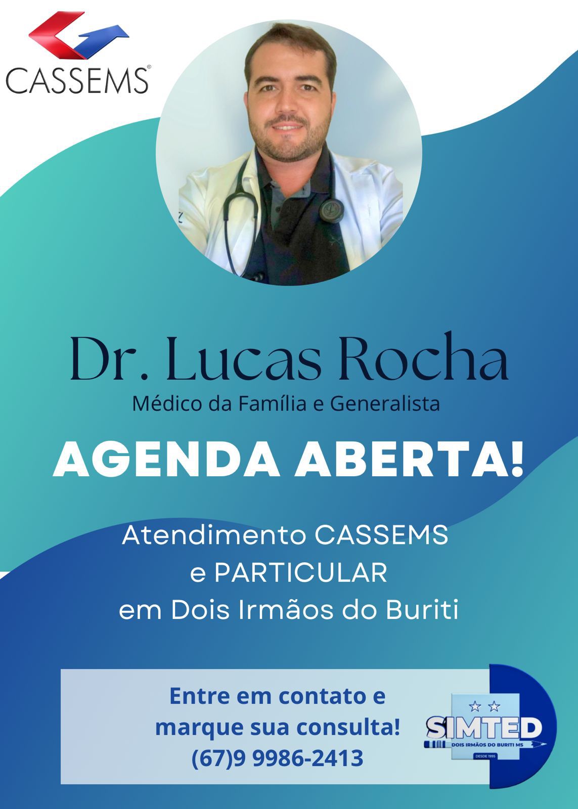 : Por enquanto somente as quartas : Das 11 hs as 13h   Telefone para agendamentos  99986- 2413 Falar com Aline